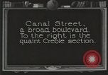 Image of activities of people in 1920s New Orleans New Orleans Louisiana USA, 1923, second 1 stock footage video 65675067366