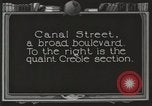 Image of activities of people in 1920s New Orleans New Orleans Louisiana USA, 1923, second 5 stock footage video 65675067366