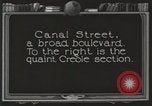 Image of activities of people in 1920s New Orleans New Orleans Louisiana USA, 1923, second 6 stock footage video 65675067366