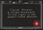 Image of activities of people in 1920s New Orleans New Orleans Louisiana USA, 1923, second 7 stock footage video 65675067366
