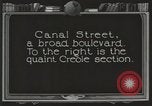 Image of activities of people in 1920s New Orleans New Orleans Louisiana USA, 1923, second 8 stock footage video 65675067366