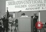 Standbild Golden konkrete Zeremonie Hollywood Los Angeles California USA, 1967, aus Sekunde 18 historischem Filmmaterial Videoclip 65675067381