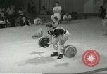 Standbild Gewichtheben Wettbewerb Winnipeg Kanada, 1967, aus Sekunde 31 historischem Filmmaterial Videoclip 65675067384