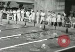 Standbild Schwimmen Wettbewerb Winnipeg Kanada, 1967, aus Sekunde 36 historischem Filmmaterial Videoclip 65675067385