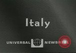Standbild Flagge Spiele Italien, 1967, aus Sekunde 1 historischem Filmmaterial Videoclip 65675067392