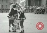 Standbild Flagge Spiele Italien, 1967, aus Sekunde 26 historischem Filmmaterial Videoclip 65675067392