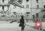 Standbild Flagge Spiele Italien, 1967, aus Sekunde 42 historischem Filmmaterial Videoclip 65675067392