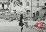 Standbild Flagge Spiele Italien, 1967, aus Sekunde 43 historischem Filmmaterial Videoclip 65675067392