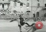 Standbild Flagge Spiele Italien, 1967, aus Sekunde 46 historischem Filmmaterial Videoclip 65675067392