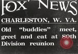 Image of 80th Division reunion Charleston West Virginia USA, 1920, second 1 stock footage video 65675067395