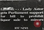Image of Nancy Witcher Astor London England United Kingdom, 1920, second 1 stock footage video 65675067397