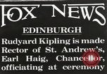 Image Douglas Haig Edimbourg Scotland, 1922, de la seconde 1 séquences d'archives historiques vidéo 65675067400