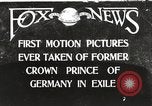 Standbild Frederick William Augustus Victor Ernest Wieringen Niederlande, 1920, aus Sekunde 1 historischem Filmmaterial Videoclip 65675067407
