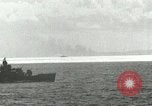 Image of US Navy aircraft bombing island Saipan Northern Mariana Islands, 1944, second 55 stock footage video 65675067413