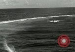 Image of Tennessee class battleship Saipan Northern Mariana Islands, 1944, second 6 stock footage video 65675067414
