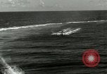 Image of Tennessee class battleship Saipan Northern Mariana Islands, 1944, second 10 stock footage video 65675067414