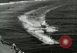 Image of Tennessee class battleship Saipan Northern Mariana Islands, 1944, second 16 stock footage video 65675067414