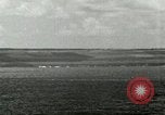 Image of Tennessee class battleship Saipan Northern Mariana Islands, 1944, second 39 stock footage video 65675067414