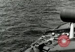 Image of Tennessee class battleship Saipan Northern Mariana Islands, 1944, second 47 stock footage video 65675067414