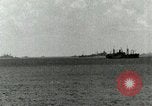Image of Naval bombardment of Saipan Saipan Northern Mariana Islands, 1944, second 25 stock footage video 65675067415