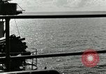 Image of Naval bombardment of  Saipan Saipan Northern Mariana Islands, 1944, second 17 stock footage video 65675067416