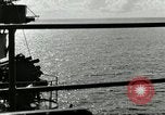 Image of Naval bombardment of  Saipan Saipan Northern Mariana Islands, 1944, second 18 stock footage video 65675067416