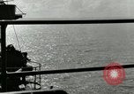 Image of Naval bombardment of  Saipan Saipan Northern Mariana Islands, 1944, second 22 stock footage video 65675067416