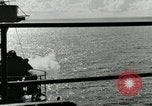 Image of Naval bombardment of  Saipan Saipan Northern Mariana Islands, 1944, second 32 stock footage video 65675067416