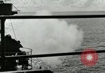 Image of Naval bombardment of  Saipan Saipan Northern Mariana Islands, 1944, second 36 stock footage video 65675067416
