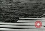 Image of Naval bombardment of  Saipan Saipan Northern Mariana Islands, 1944, second 54 stock footage video 65675067416