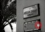 Standbild US-Konsul Russell Brooks trifft sich mit lokalen Führern Casablanca Marokko, 1942, aus Sekunde 23 historischem Filmmaterial Videoclip 65675067424