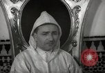 Standbild Sultan von Marokko Mohammed V in seinem Palast Marokko Nordafrika, 1942, aus Sekunde 50 historischem Filmmaterial Videoclip 65675067425