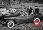 Image of Sultan Mohammed V drives family members in open car Morocco North Africa, 1942, second 7 stock footage video 65675067427