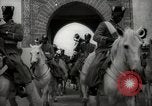 Image of Sultan Mohammed V of Morocco participates in pageant and ceremony Rabat Morocco, 1942, second 42 stock footage video 65675067429