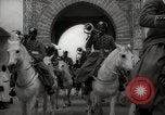 Image of Sultan Mohammed V of Morocco participates in pageant and ceremony Rabat Morocco, 1942, second 43 stock footage video 65675067429