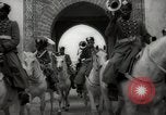 Image of Sultan Mohammed V of Morocco participates in pageant and ceremony Rabat Morocco, 1942, second 44 stock footage video 65675067429