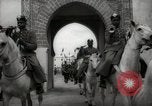 Image of Sultan Mohammed V of Morocco participates in pageant and ceremony Rabat Morocco, 1942, second 47 stock footage video 65675067429