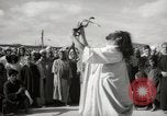 Image of Outdoor performers entertain spectators in Marrakech Morocco North Africa, 1942, second 10 stock footage video 65675067432
