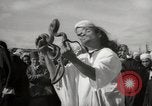 Image of Outdoor performers entertain spectators in Marrakech Morocco North Africa, 1942, second 20 stock footage video 65675067432