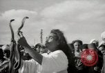 Image of Outdoor performers entertain spectators in Marrakech Morocco North Africa, 1942, second 35 stock footage video 65675067432