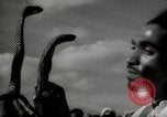Image of Outdoor performers entertain spectators in Marrakech Morocco North Africa, 1942, second 46 stock footage video 65675067432