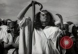 Image of Outdoor performers entertain spectators in Marrakech Morocco North Africa, 1942, second 58 stock footage video 65675067432