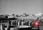 Image of Camels offered for sale at outdoor market in Marrakech Morocco North Africa, 1942, second 7 stock footage video 65675067433