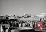 Image of Camels offered for sale at outdoor market in Marrakech Morocco North Africa, 1942, second 9 stock footage video 65675067433