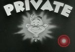 Standbild Private Snafu United States USA, 1944, aus Sekunde 3 historischem Filmmaterial Videoclip 65675067438