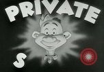 Standbild Private Snafu United States USA, 1944, aus Sekunde 4 historischem Filmmaterial Videoclip 65675067438