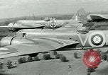 Standbild Royal Air Force Training Vereinigtes Königreich, 1940, aus Sekunde 7 historischem Filmmaterial Videoclip 65675067441