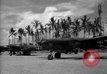 Image of Several Allied aircraft on Torokina Air Strip Bougainville Island Papua New Guinea, 1944, second 51 stock footage video 65675067448