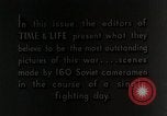Image des activités de guerre 'Union soviétique, 1943, de la seconde 50 séquences d'archives historiques vidéo 65675067472