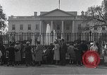 Standbild Weiße Haus Washington DC USA, 1950, aus Sekunde 3 historischem Filmmaterial Videoclip 65675067492